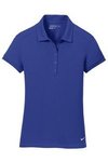Nike Golf Ladies Dri-FIT Solid Icon Pique Modern Fit Polo. -  