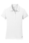 Nike Golf Ladies Dri-FIT Solid Icon Pique Modern Fit Polo. -  