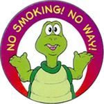 Buy No Smoking No Way Sticker Rolls