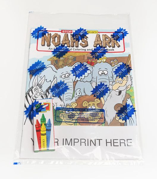 Main Product Image for Noah's Ark Coloring And Activity Book Fun Pack USA Made