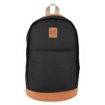Nomad Backpack - Black With Brown