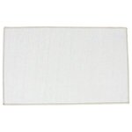 Non-Skid Indoor Rug  20- x 31.5- - Full Color - Medium White