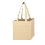 Non-Woven 6 Bottle Wine Tote Bag - Khaki