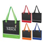 Non-Woven Accent Tote Bag -  