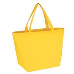 Non-Woven Budget Shopper Tote Bag - Yellow