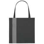 Non-Woven Colony Tote Bag - Black With Gray