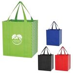 Non-Woven Curved Diamond Tote Bag -  