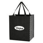 Non-Woven Curved Diamond Tote Bag -  