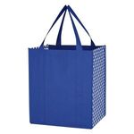 Non-Woven Curved Diamond Tote Bag -  