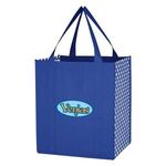 Non-Woven Curved Diamond Tote Bag -  