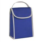 Non-Woven Folding Identification Lunch Bag - Blue