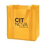 Non-Woven Grocery Tote - Gold