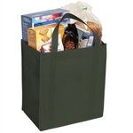 Non-Woven Grocery Tote - Hunter Green