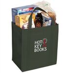 Non-Woven Grocery Tote - Hunter Green