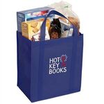 Non-Woven Grocery Tote - Royal Blue