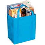 Non-Woven Grocery Tote - Sky Blue
