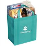 Non-Woven Grocery Tote - Teal