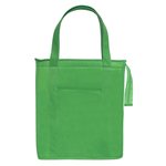 Non-Woven Insulated Shopper Tote Bag - Kelly Green