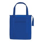 Non-Woven Insulated Shopper Tote Bag - Royal Blue