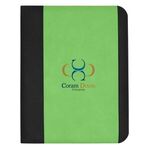 Non-Woven Large Padfolio - Lime
