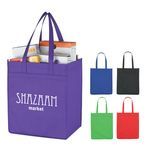 Buy Imprinted Non-Woven Market Shopper Tote Bag