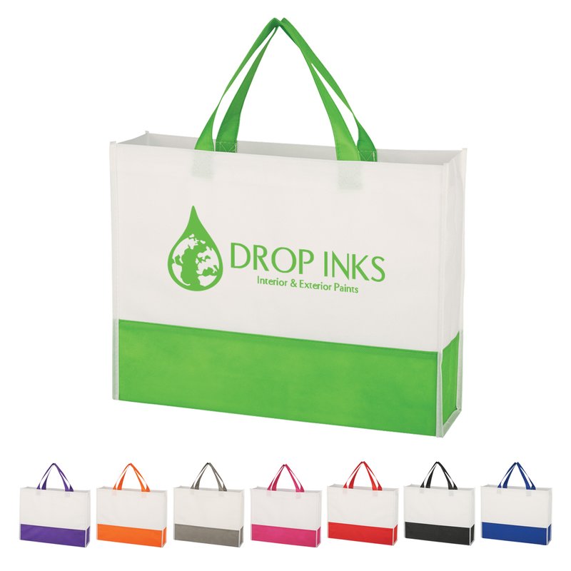 Main Product Image for Imprinted Non-Woven Prism Tote Bag