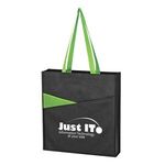 Non-Woven Redirection Tote Bag - Lime