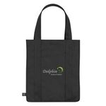 Non-Woven Shopper Tote Bag With 100% RPET Material -  