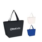 Non-Woven Shopper Tote Bag With Antimicrobial Additive -  