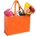 Non-Woven Shopping Tote - Orange