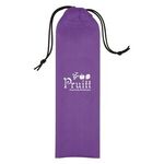 Non-Woven Straw Pouch - Purple