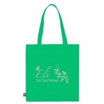 Non-Woven Tote Bag With 100% RPET Material - Lime