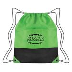 Non-Woven Two-Tone Drawstring Sports Pack