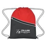 Non-Woven Two-Tone Hit Sports Pack - Red/ Black