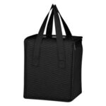 Non-Woven Wave Design Kooler Lunch Bag -  