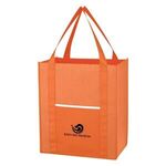 Non-Woven Wave Shopper Tote Bag -  