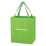 Non-Woven Wave Shopper Tote Bag -  