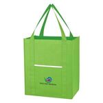 Non-Woven Wave Shopper Tote Bag -  