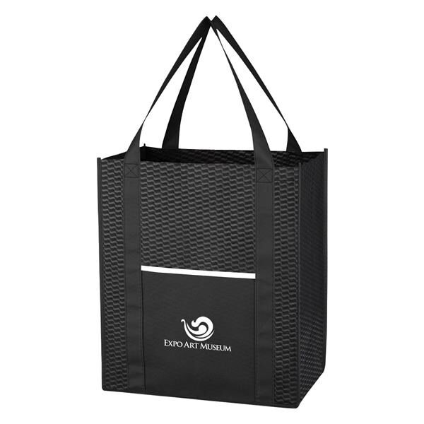Main Product Image for Wave Design Non-Woven Shopper Tote Bag