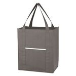 Non-Woven Wave Shopper Tote Bag -  