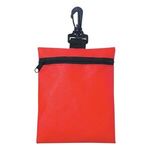 Non-Woven Zippered Pouch -  