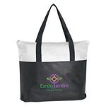 Non-Woven Zippered Tote Bag -  