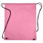 Nonwoven Drawstring Backpack 15"x18" - Pink