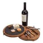 Normandy Swivel Base Cheese/Wine Set -  