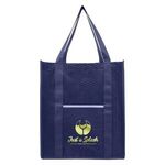 North Park Deluxe - Non-Woven Shopping Tote Bag - Navy Blue