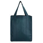 North Park - Non-Woven Shopping Tote Bag - Metallic imprint - Forest Green