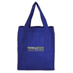 North Park - Non-Woven Shopping Tote Bag - Metallic imprint - Royal Blue