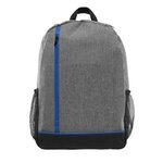 Northwest - 600D Polyester Canvas Backpack - Gray-blue-black