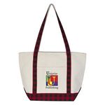 Northwoods Boat Tote Bag -  