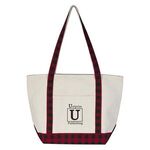 Northwoods Boat Tote Bag -  